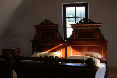 Čekají tu na Vás lože pro královský odpočinek.